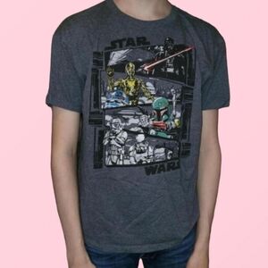 Star Wars T-Shirt Boys XL (Unisex Medium)